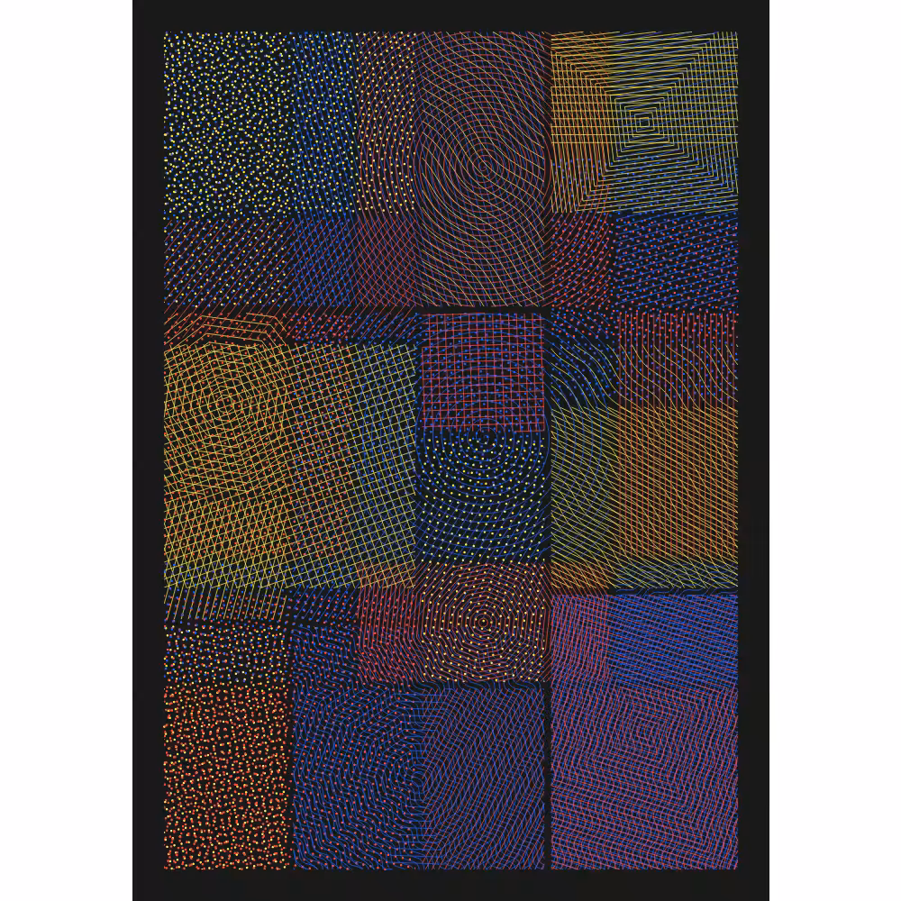Pattern Grid Chaos  #20