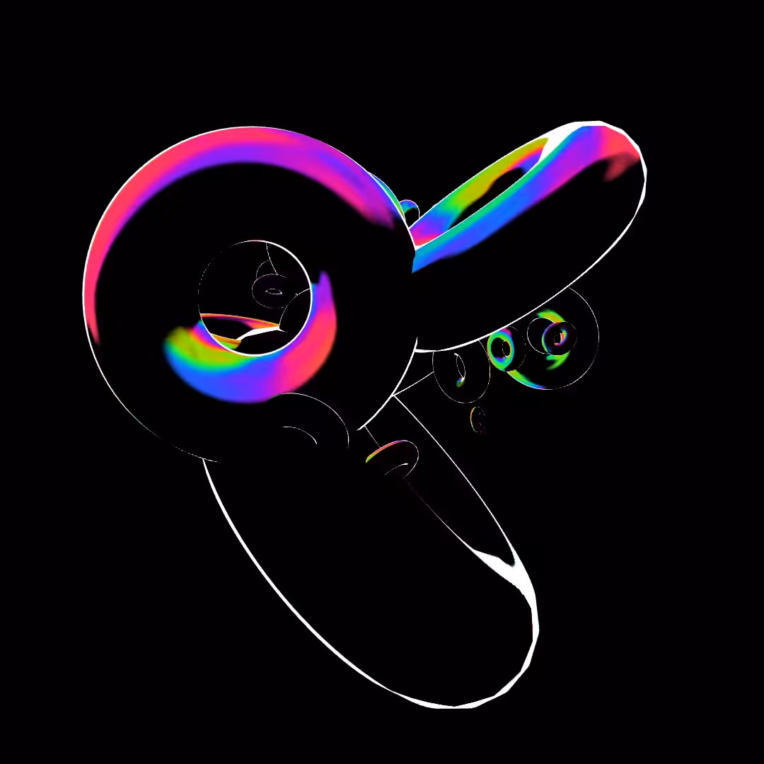 Iridescent Donuts