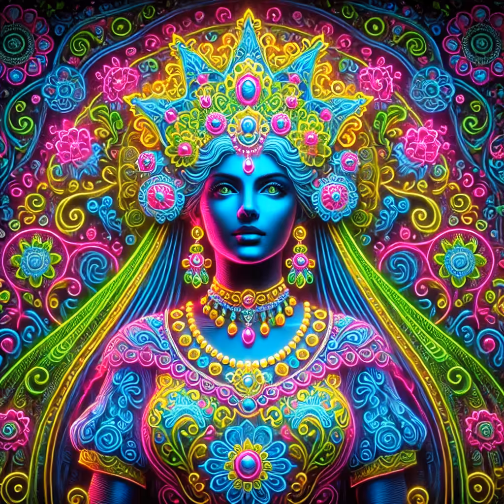Neon Oracle: Digital Mirage