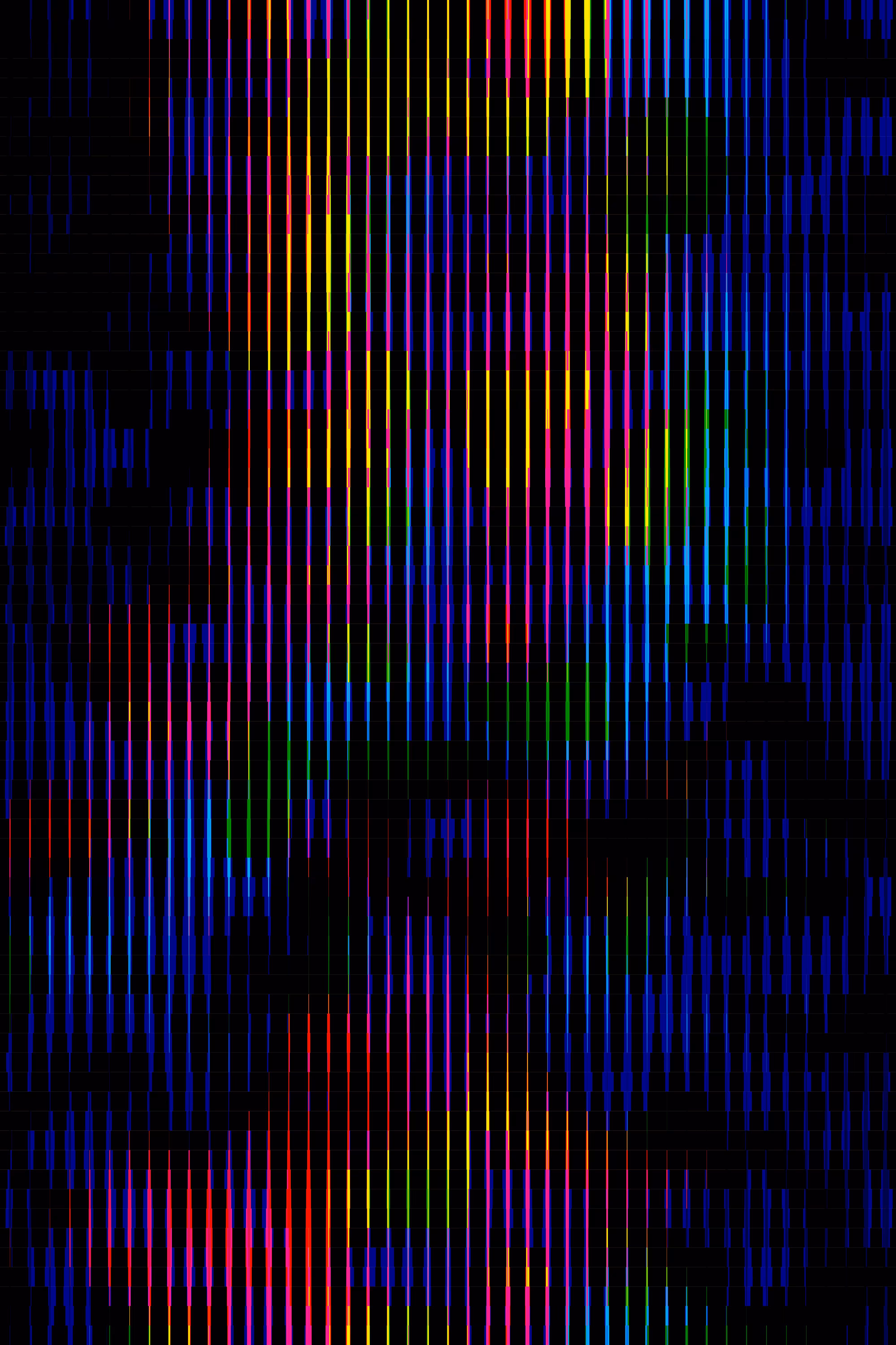 Three lines. Three Colours #100