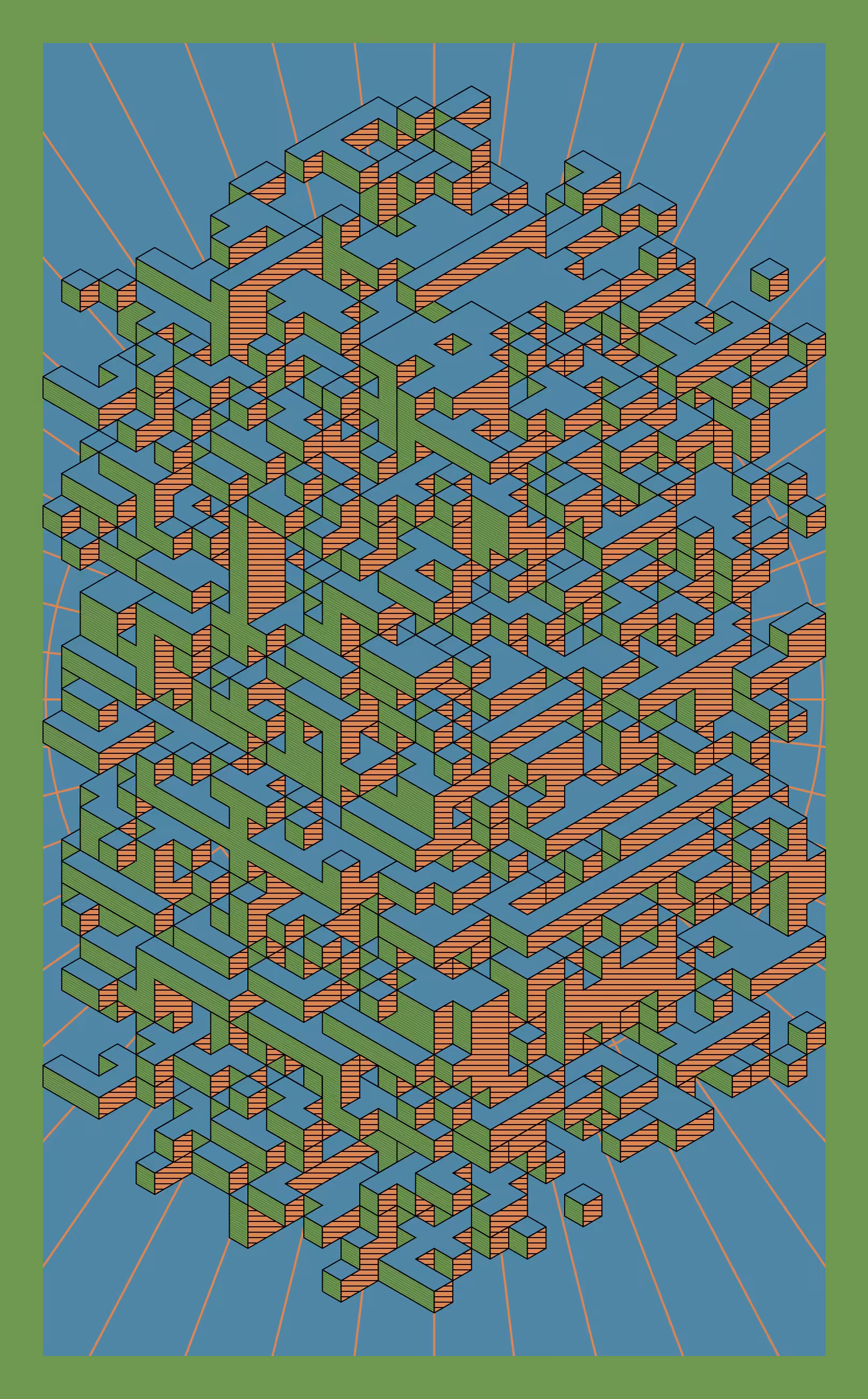 Corroding Cubes #71