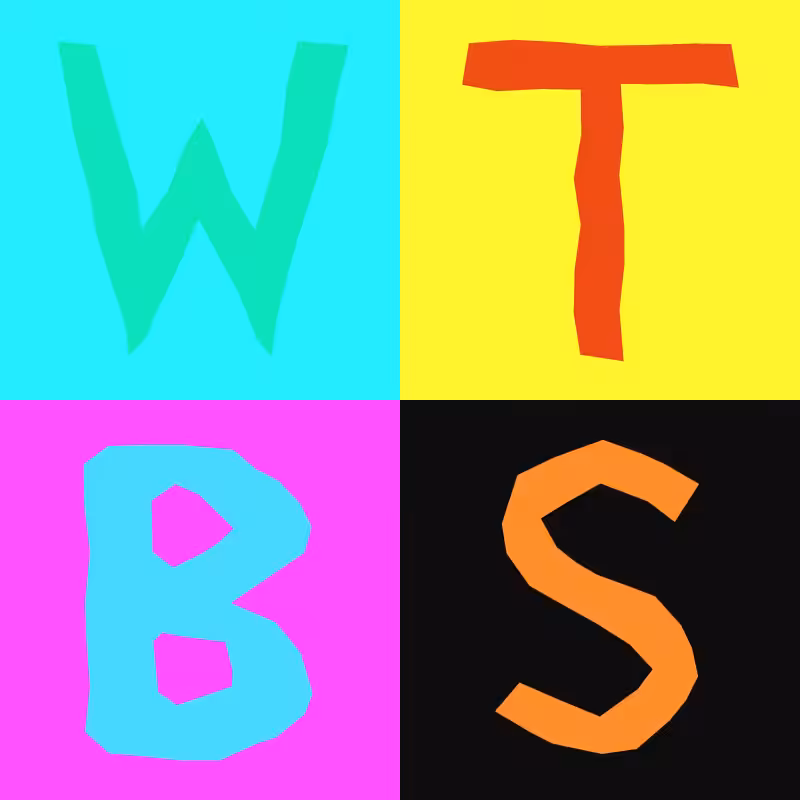Waiting To Be Signed Logo with Wobbles #327