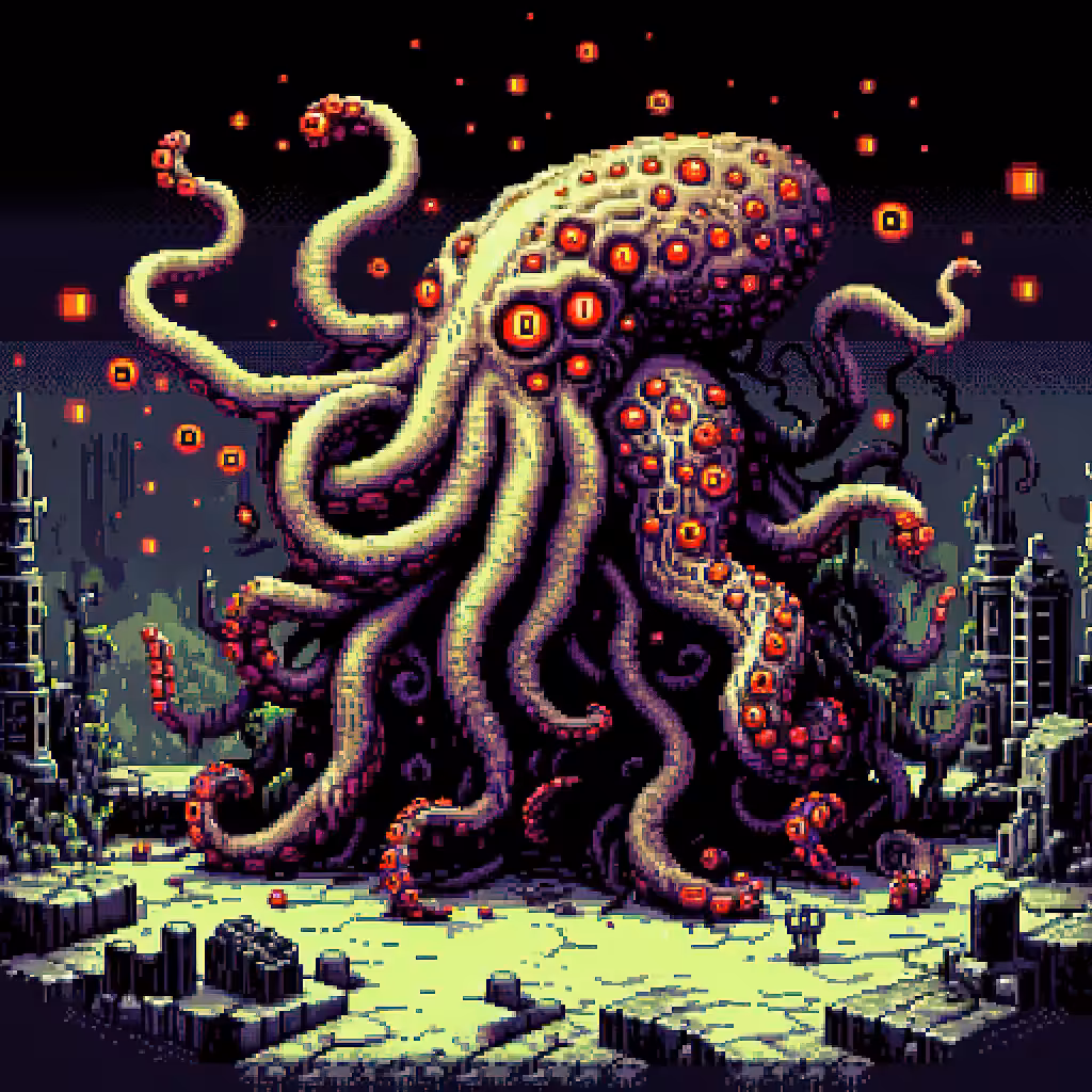 Infernakraken of the Abyssal Ruins