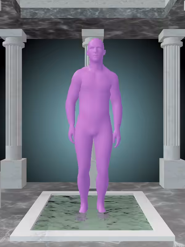 HeavenComputer: The Jumping Glossy Violet Man #5188