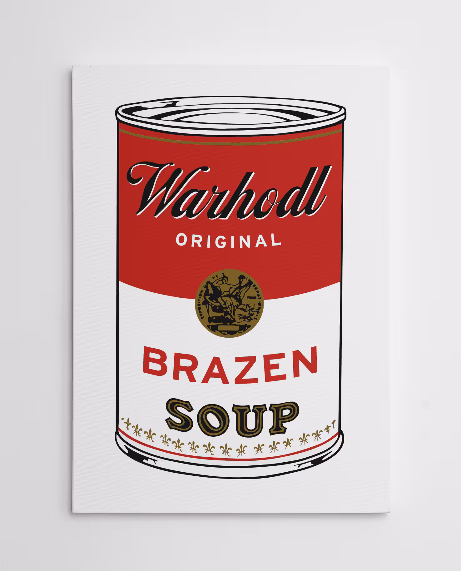 WARHODL Artist Proofs: WARHODL x "SHOOT YOUR SHOT AT BEEPLE" 1/1 NFT Soup Can