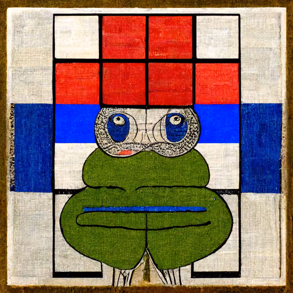 Piet Mondrian Persian Pepe rug