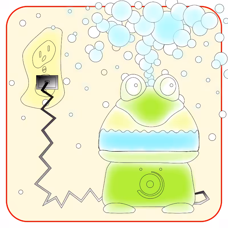 Frog Humidifier #83
