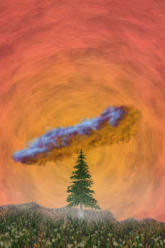 Tree and Cloud #19