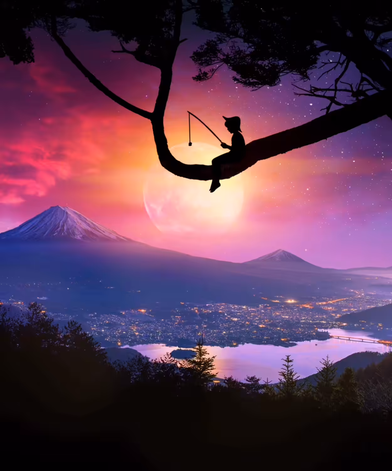 Fishing For The Moon