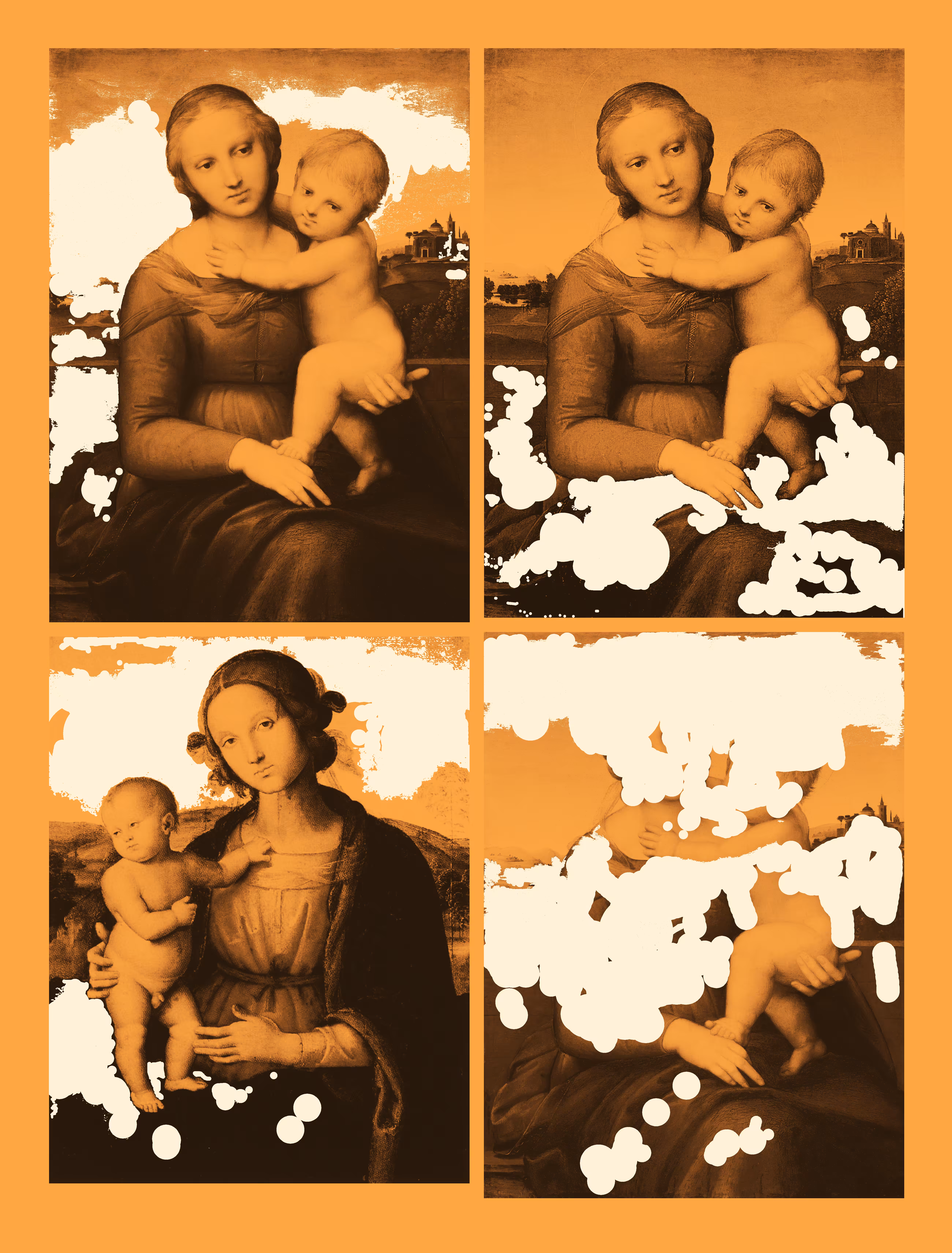 q=raphael+madonna (orange and white mix)