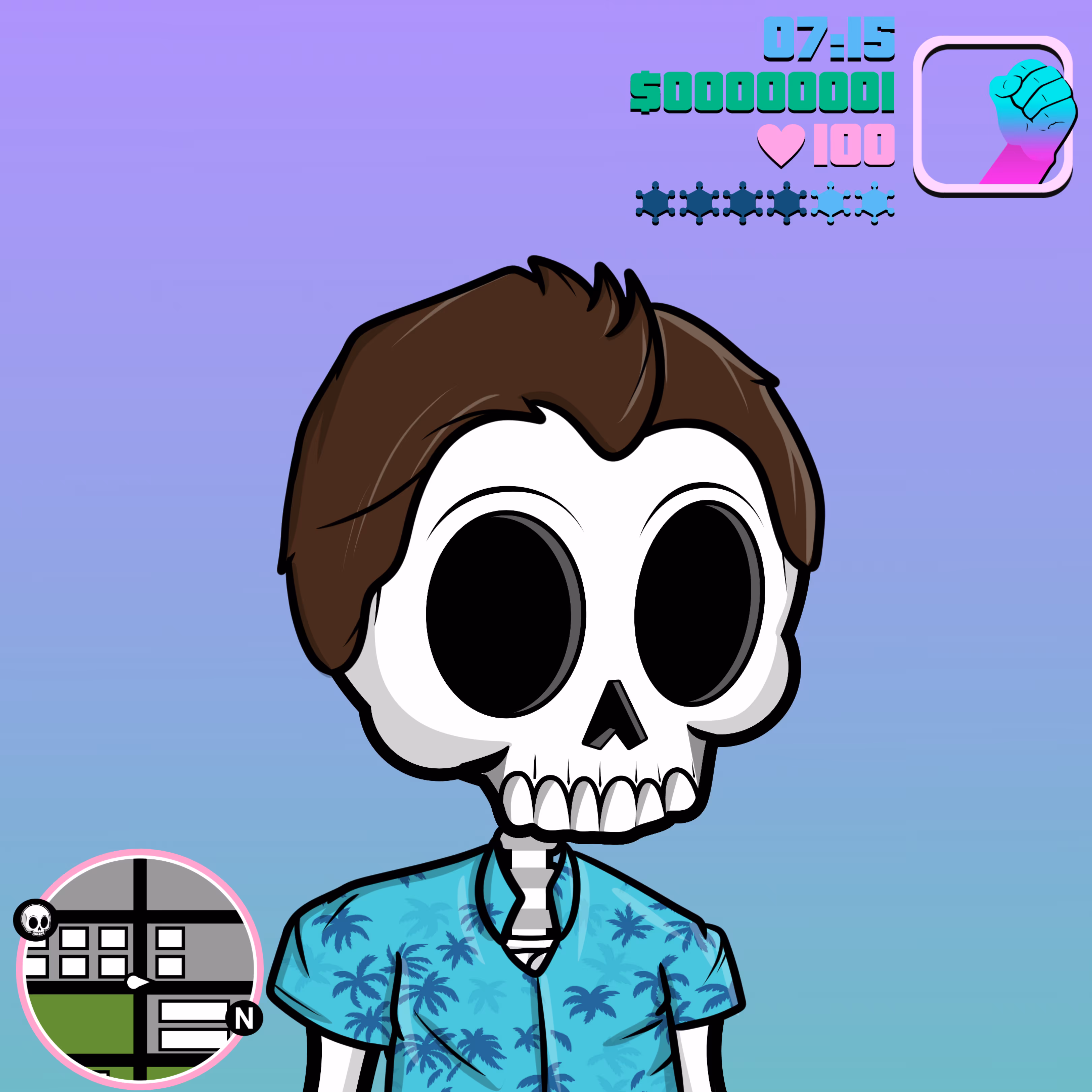 Edgar The Skeleton - GTA VC #384
