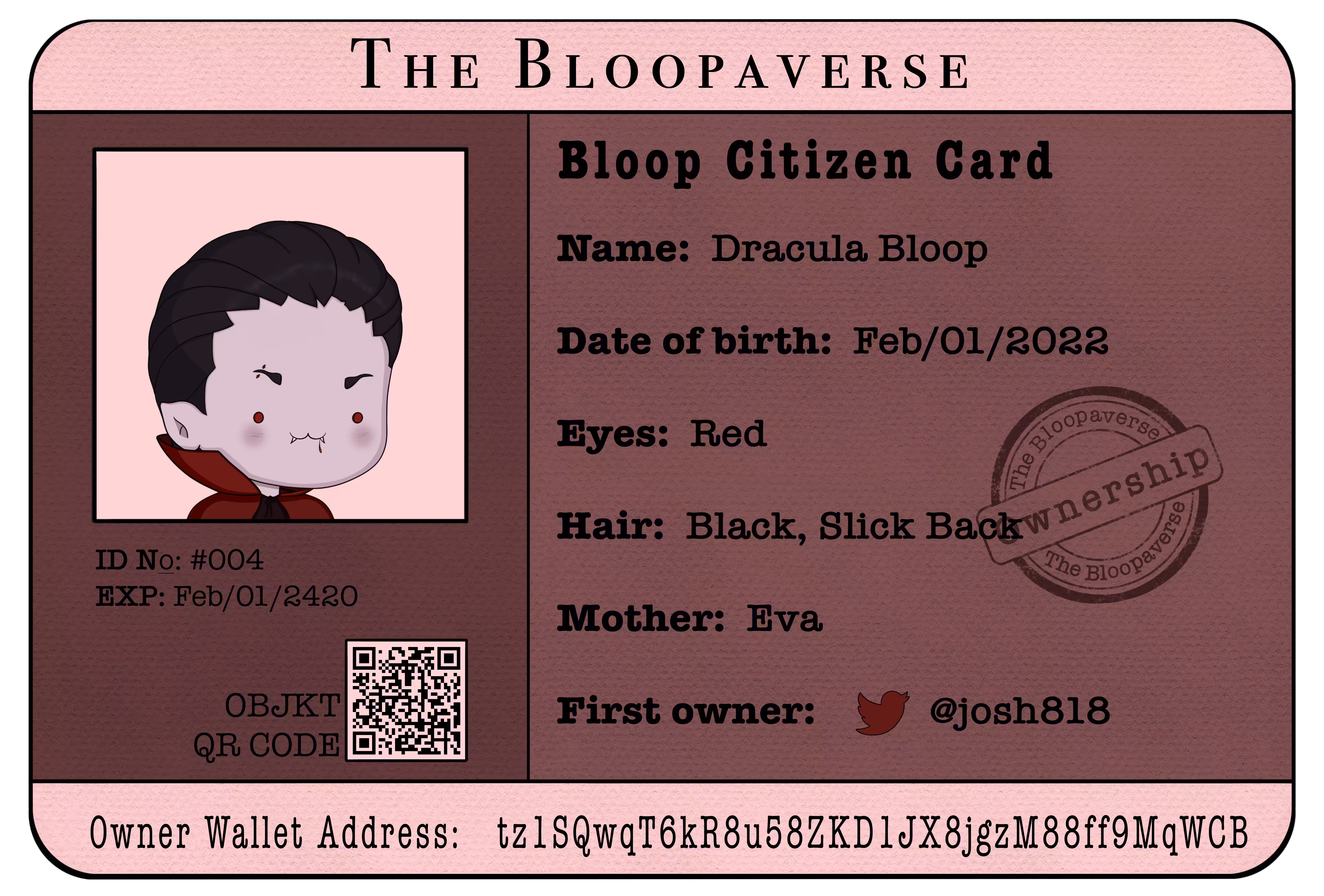 Dracula Bloop ID