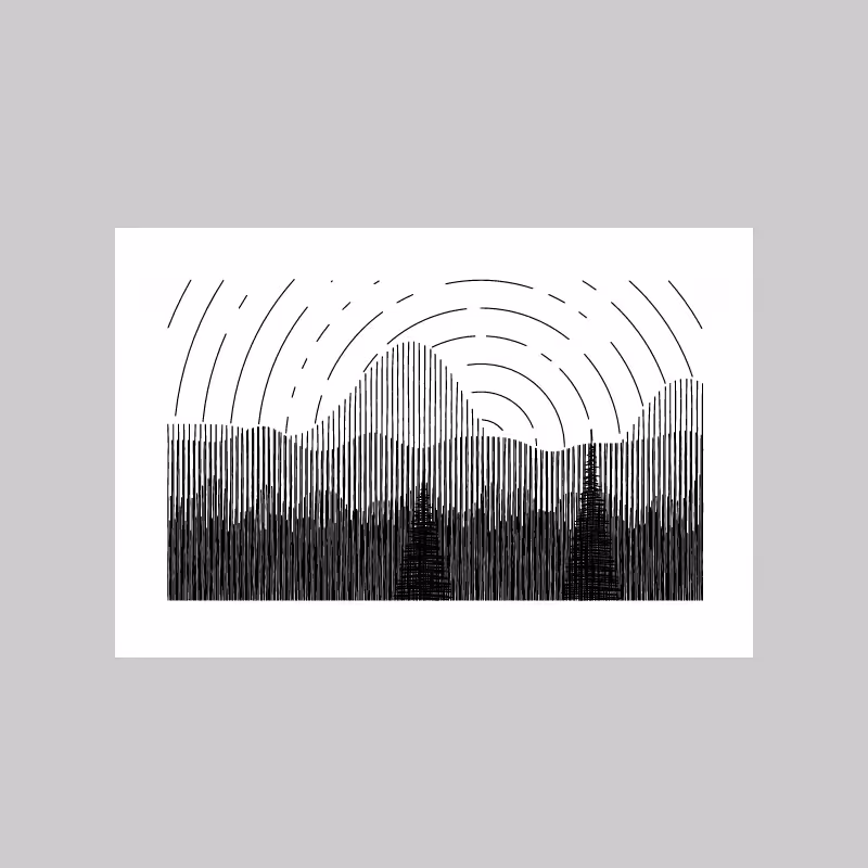 Layered Landscapes #41