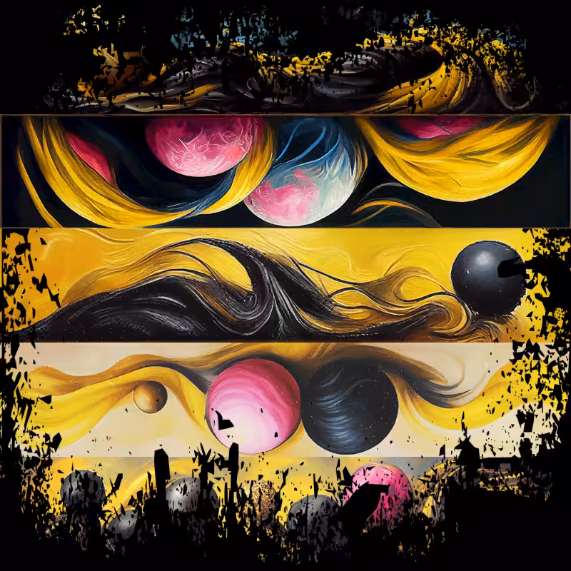 AI Abstract Balls #33
