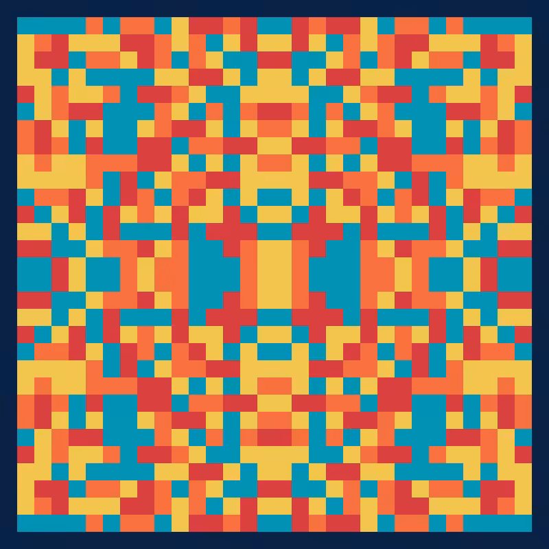 Pixel Mandala #20