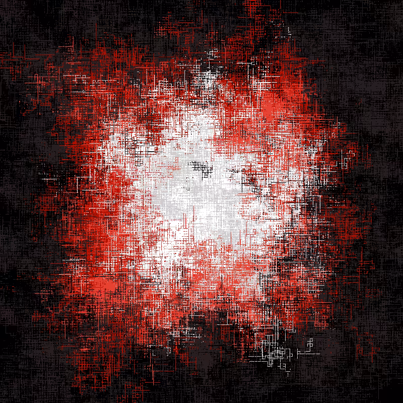 Pixel Tunnel II #407