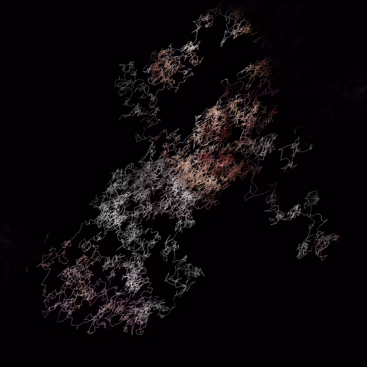 Diffusion Walks: Series 1 #29