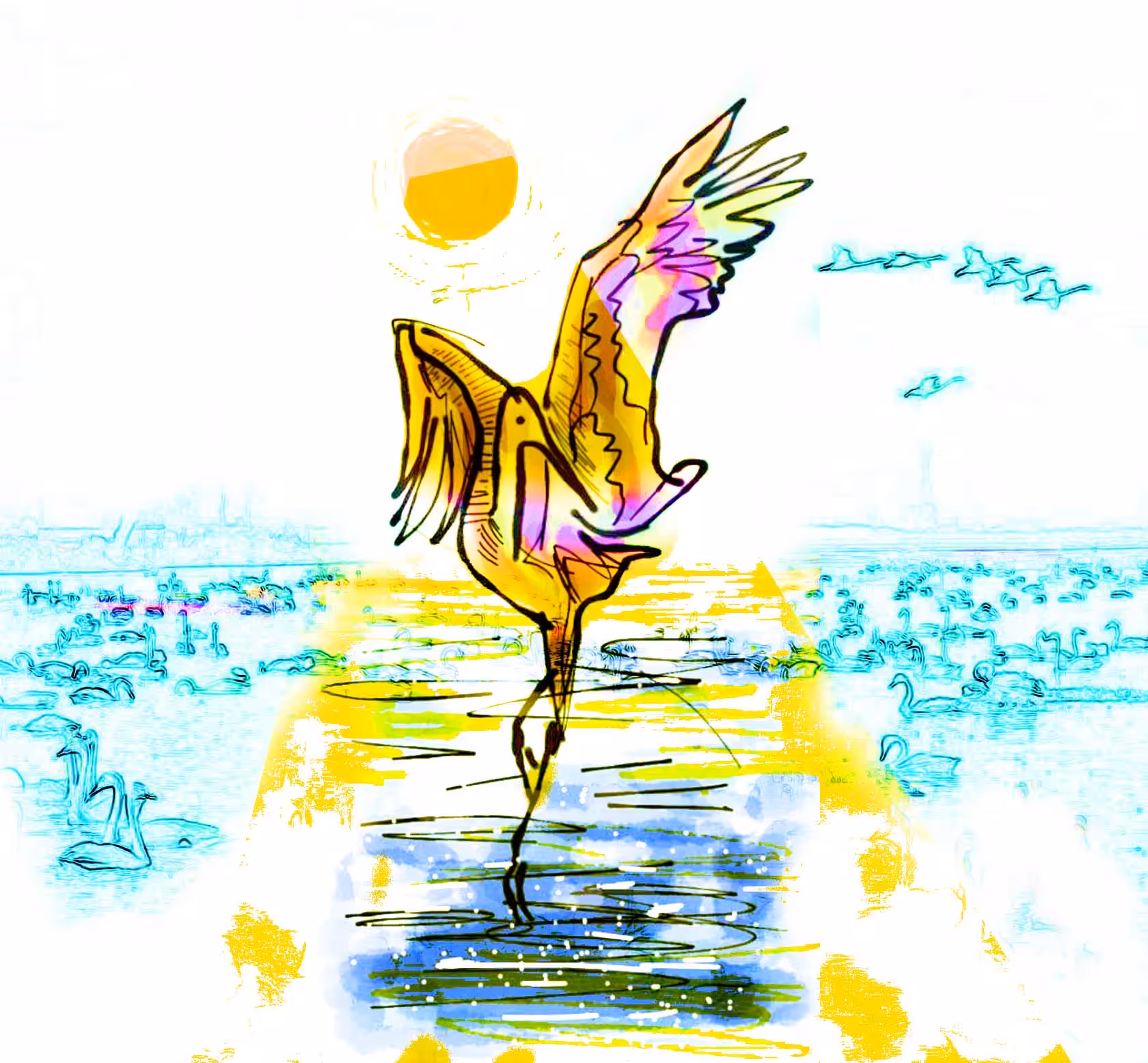 The wind 