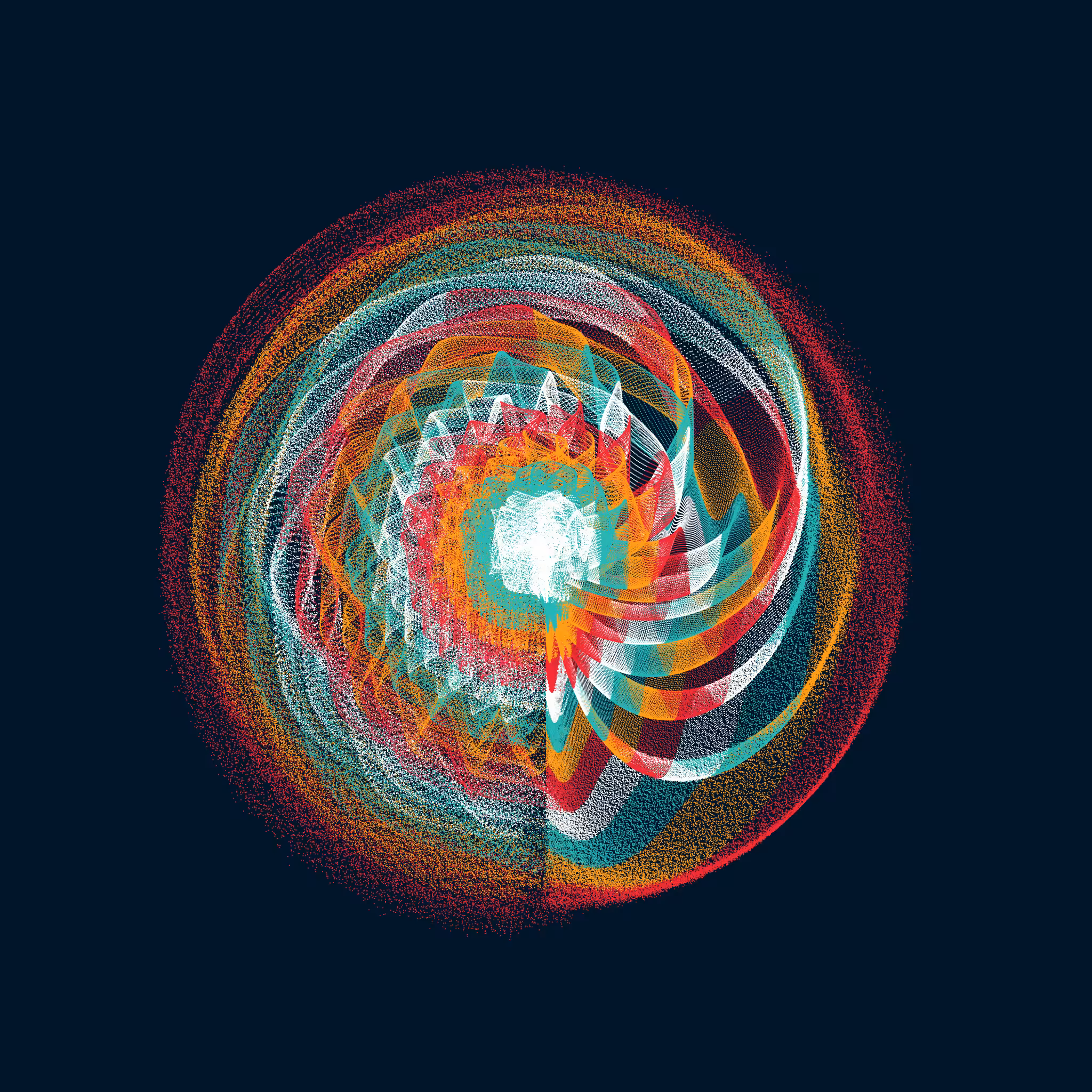 CIRCULAR MURMURATIONS #28