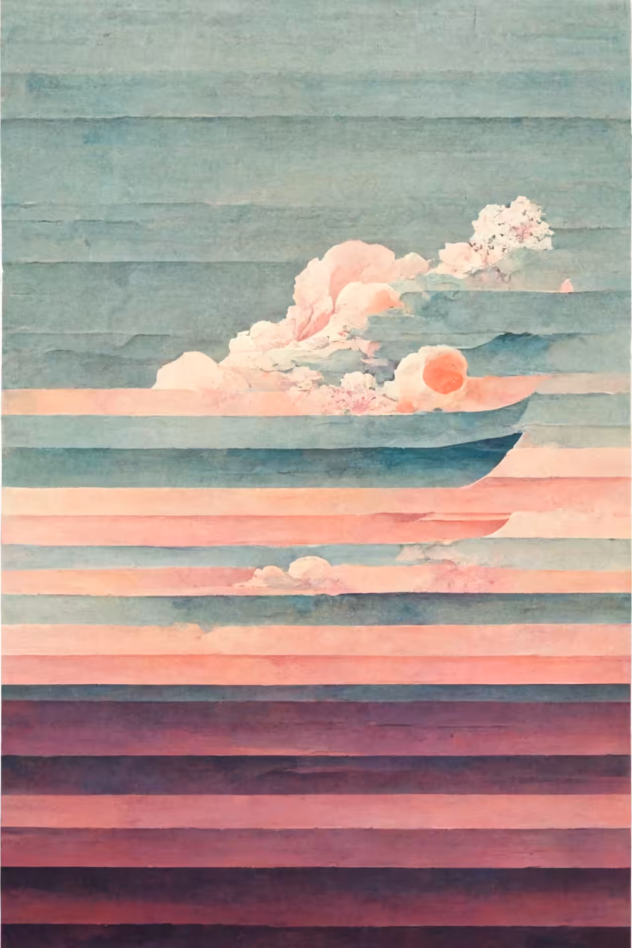 Pink Sky XII
