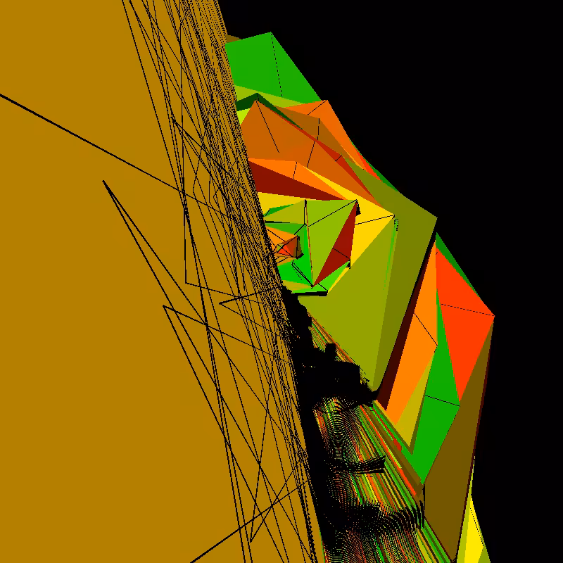 p5.js Descending a Staircase #18