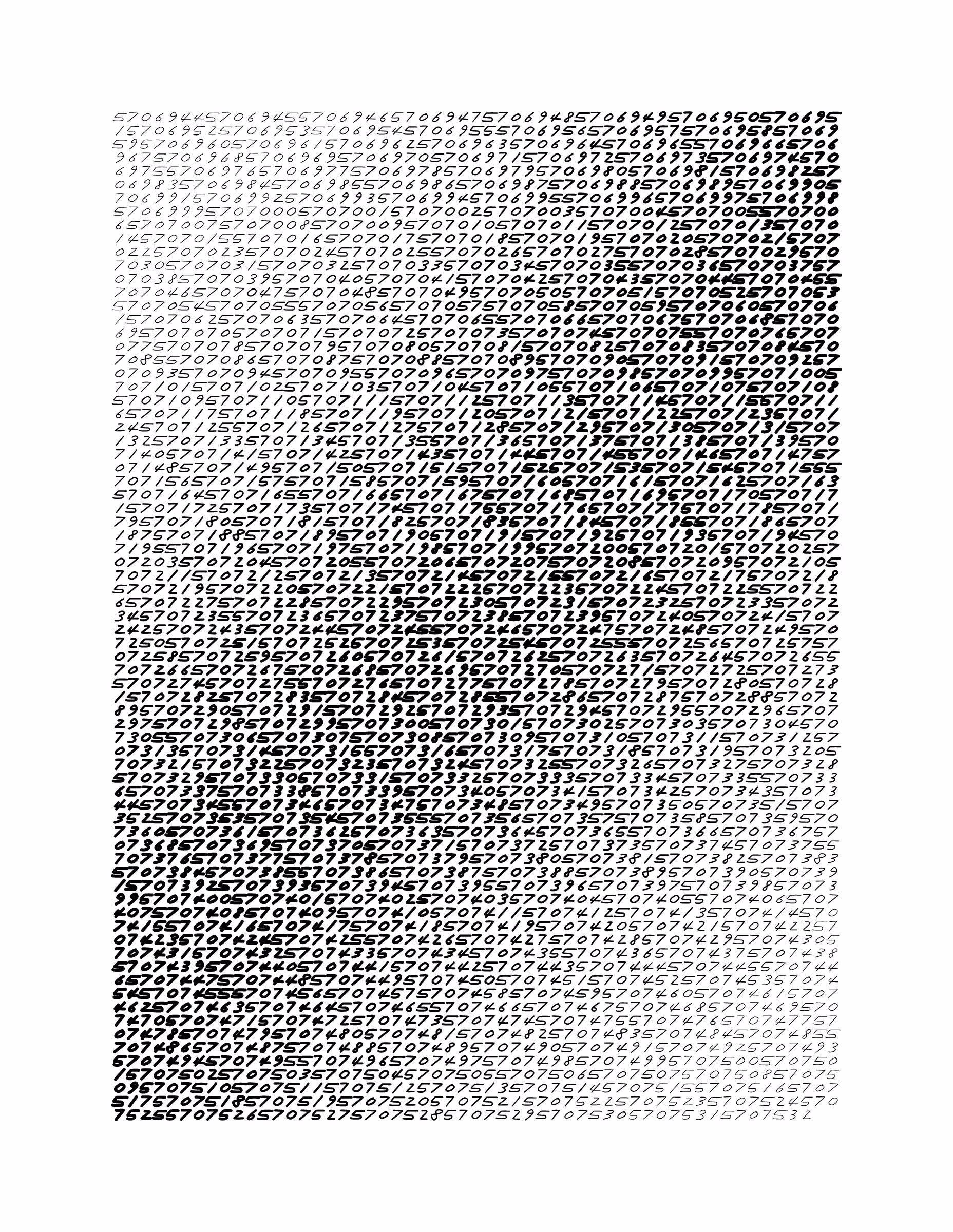 Endless (5,607,250 to Infinity) #328