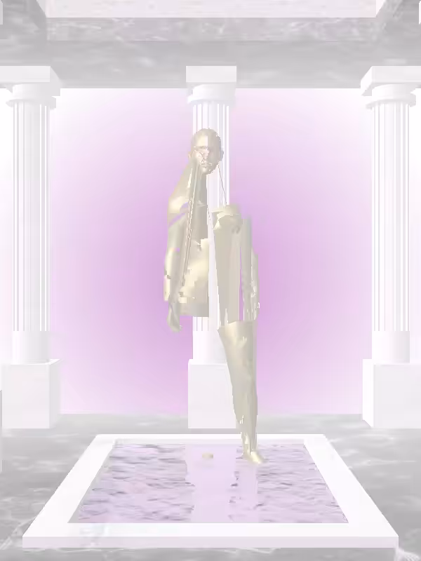 HeavenComputer: The Loser Faded Gold Woman #2571