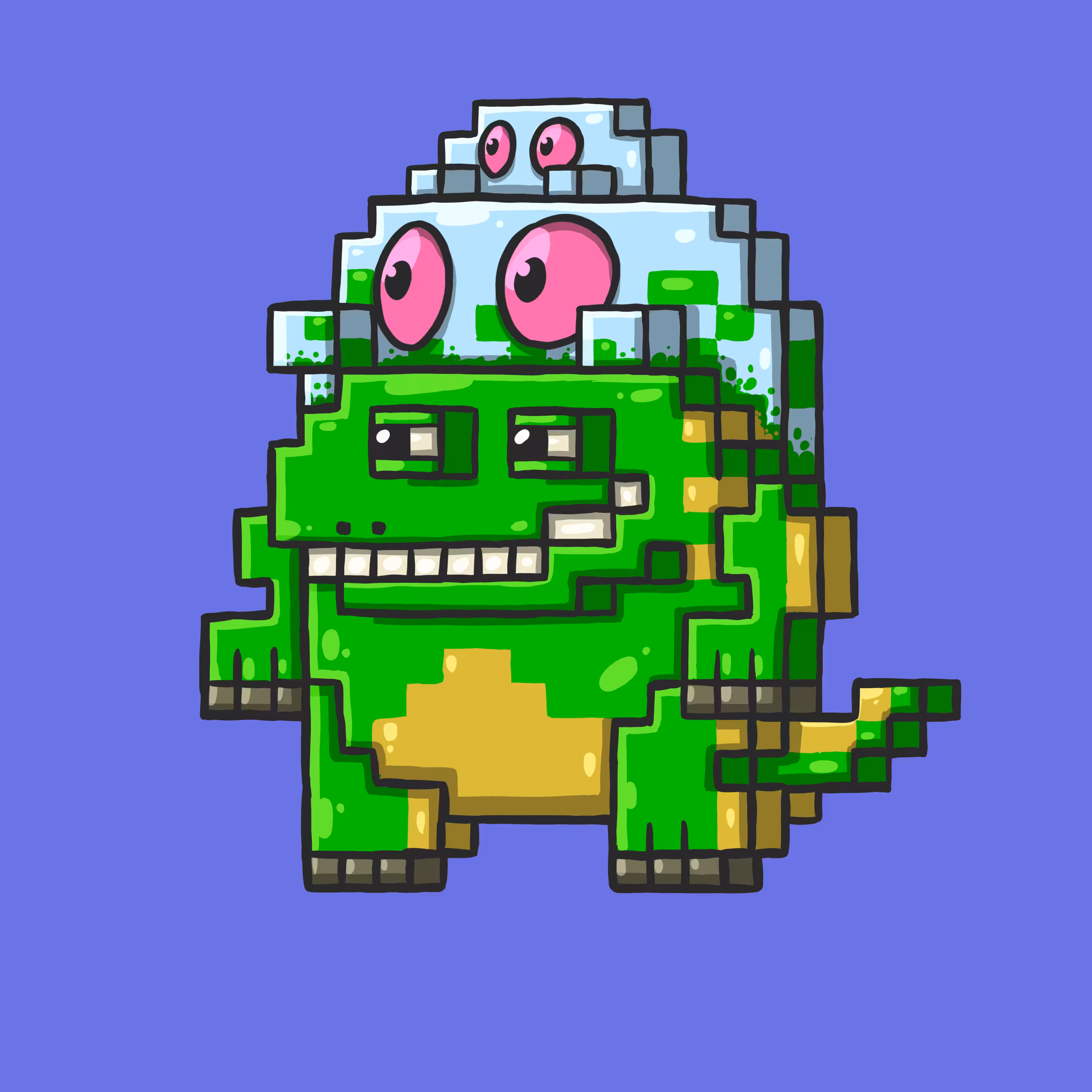Pixeraptor Bucky