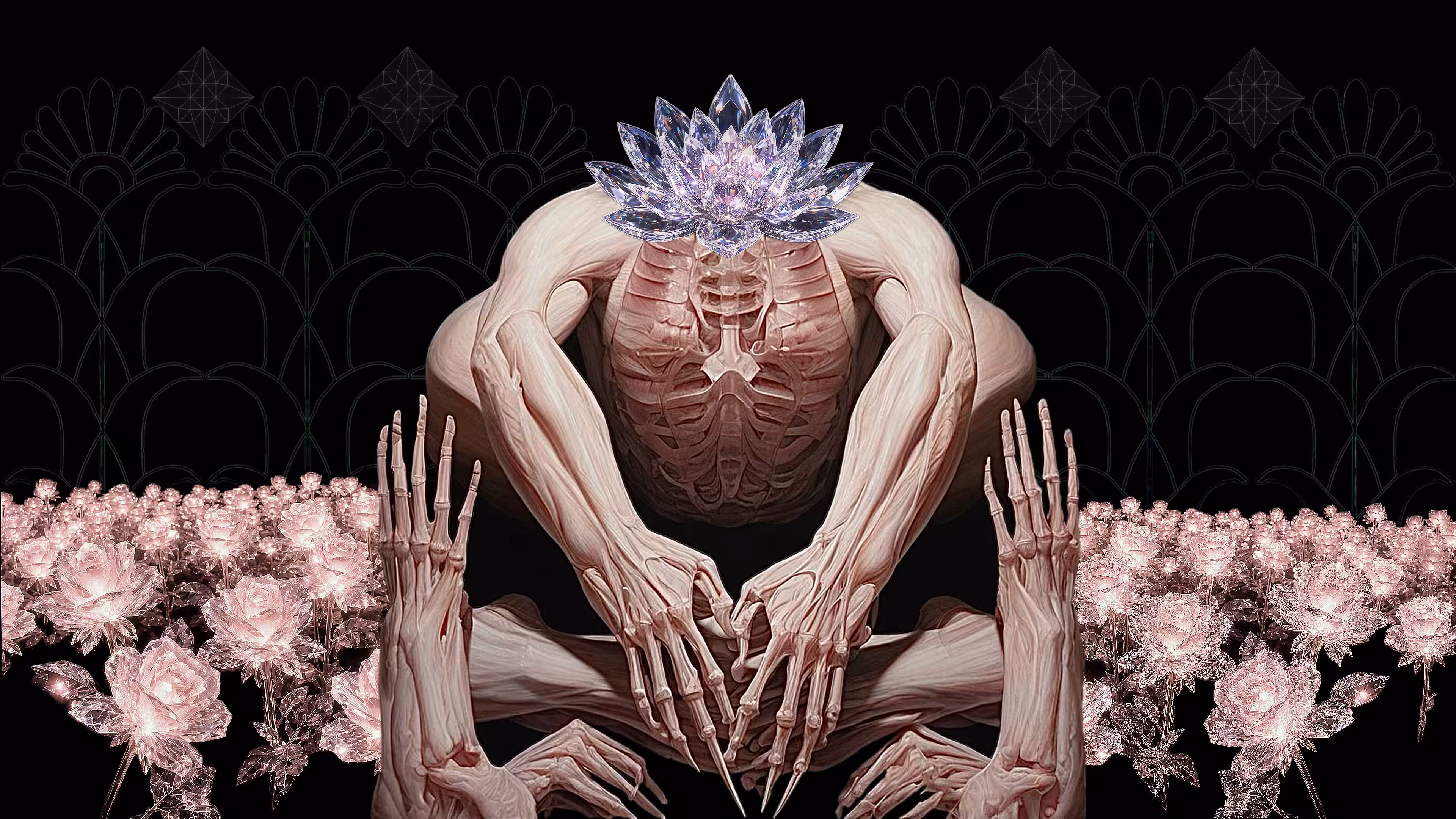 Geometric Echoes 1: Crowned by Consciousness