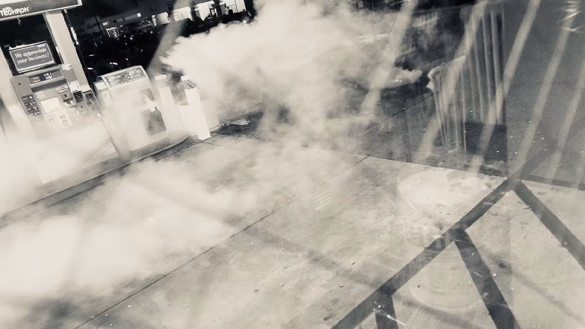 tear gas