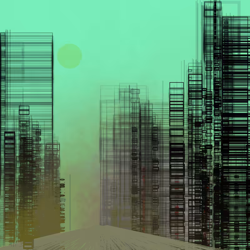Contemporary building sketches #75