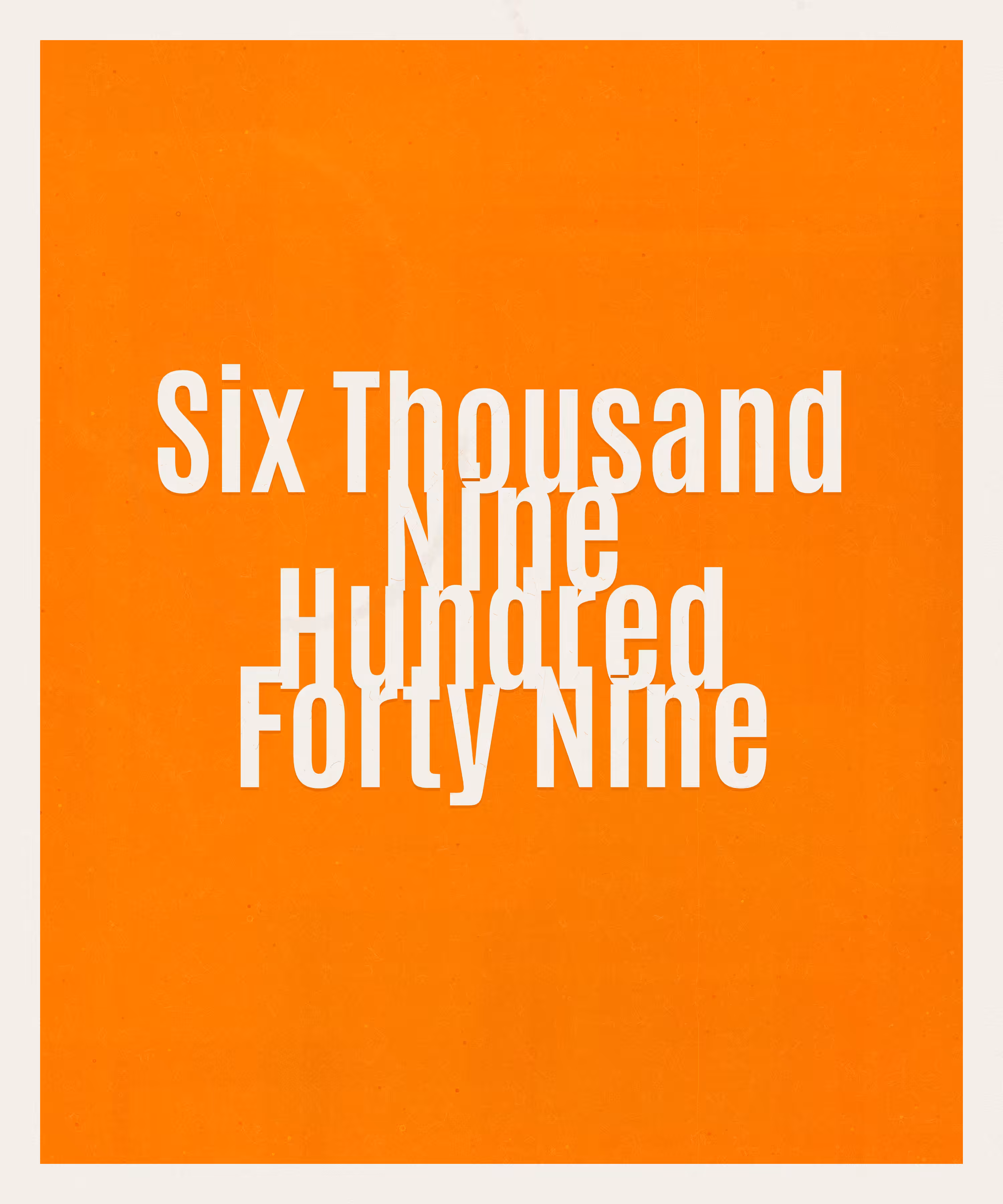 Count #6949