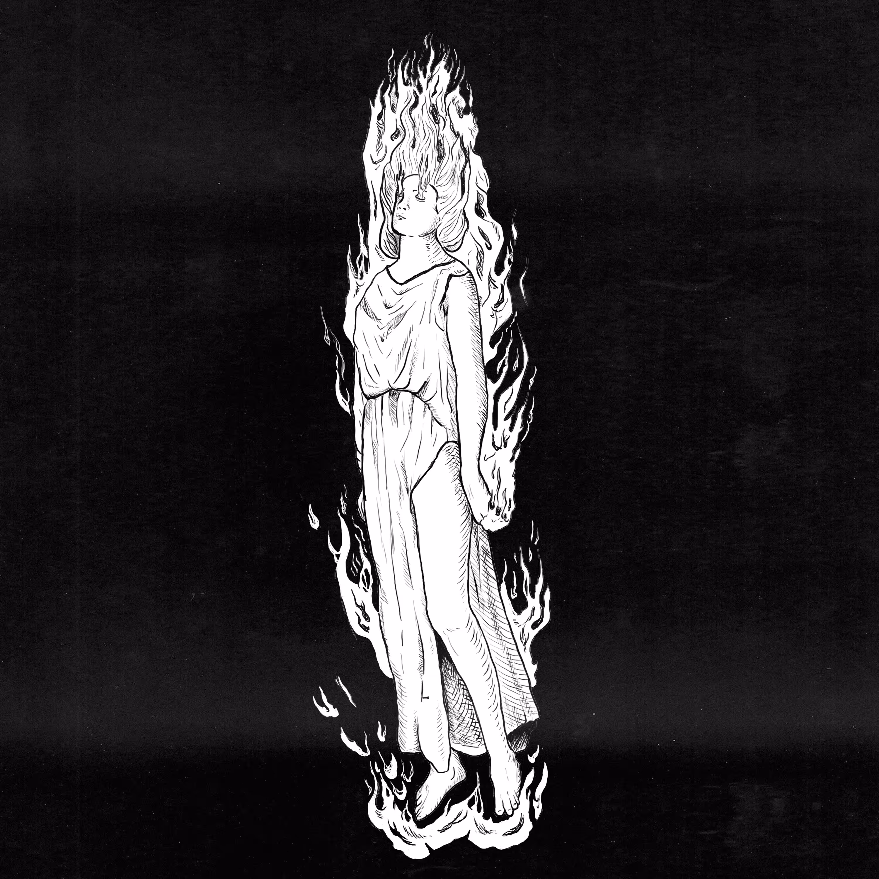 still burning