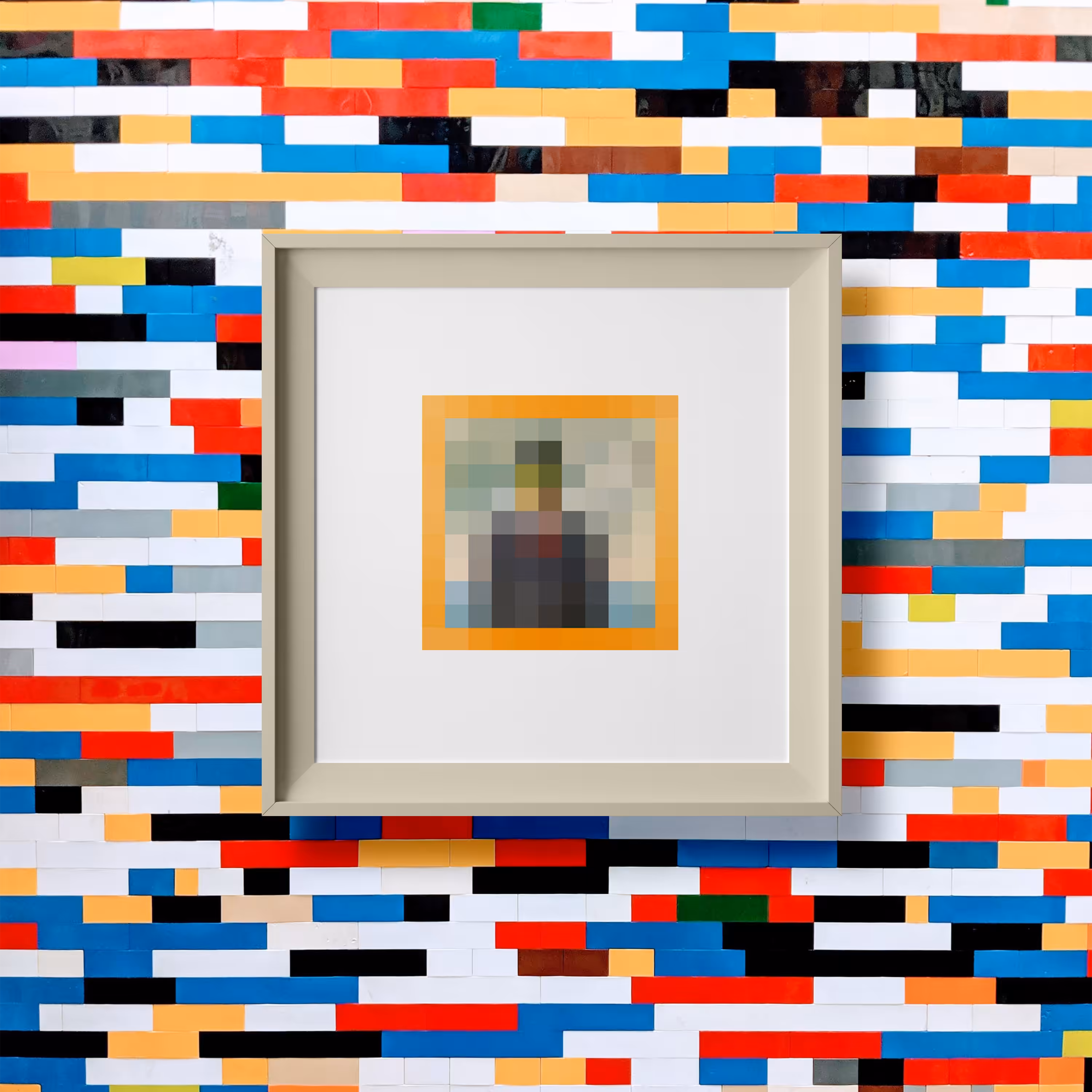 89 Pixels: René Magritte - The Son of Man