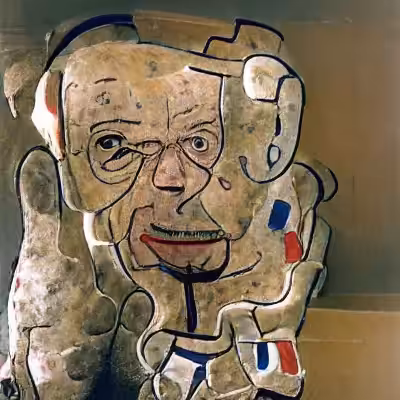 Portrait of Jean Dubuffet