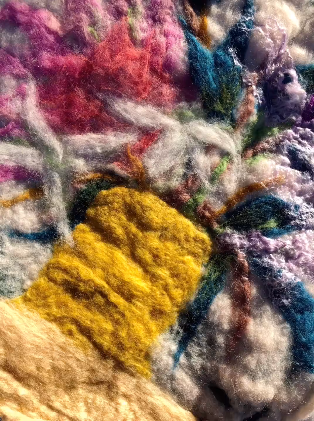 flowers felt
