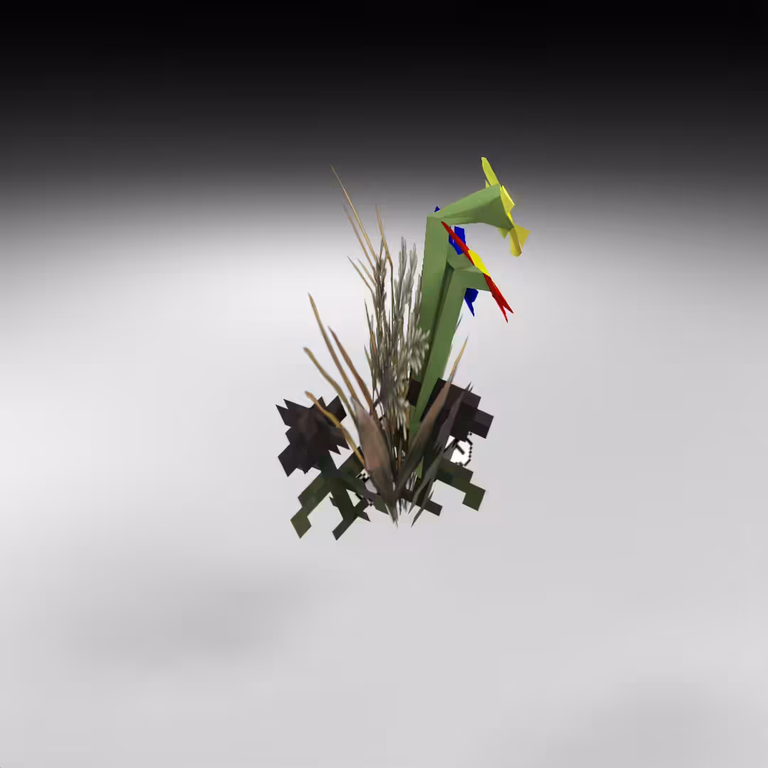 Hand-hacked Bouquet 107