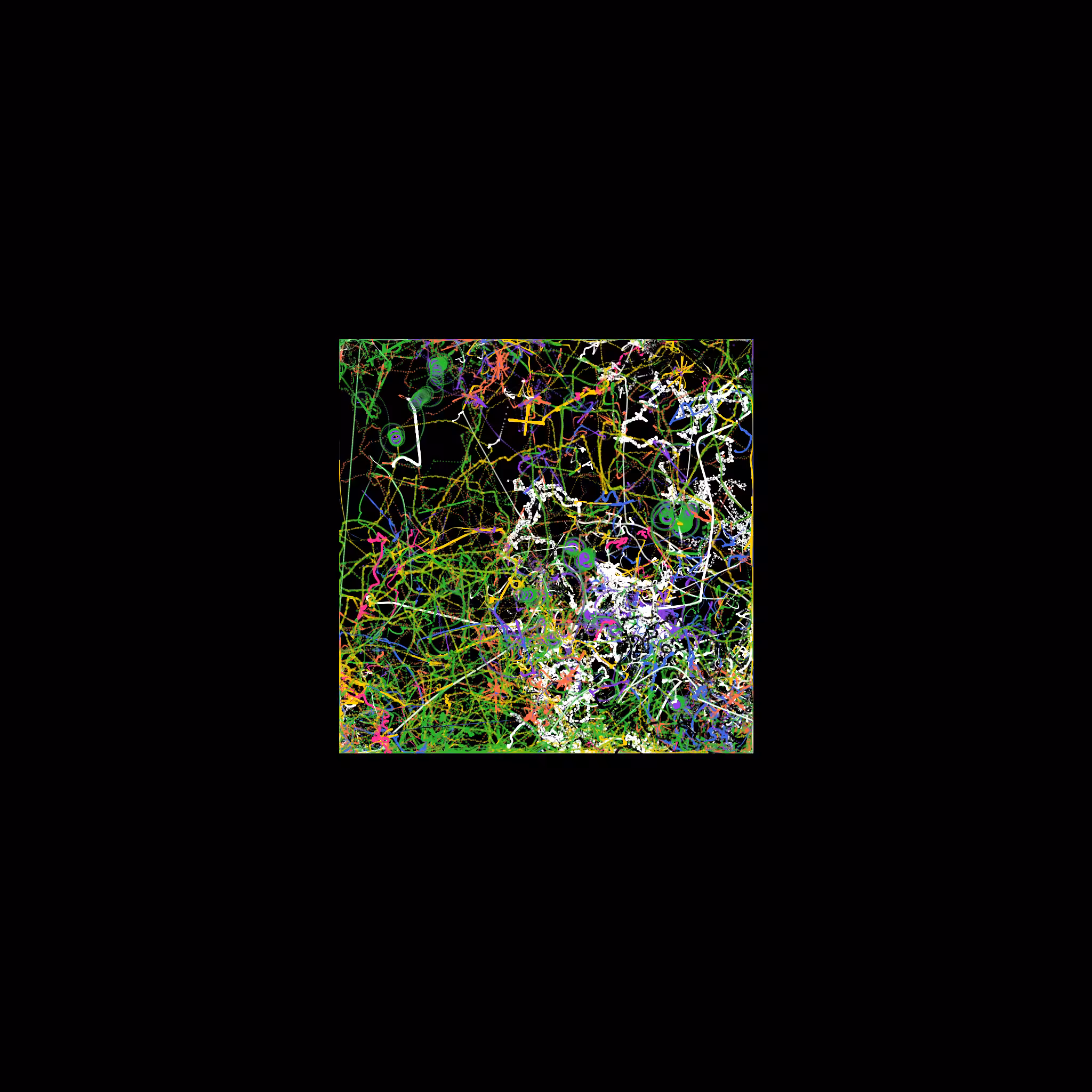 Cartografia Infinita das partículas #9