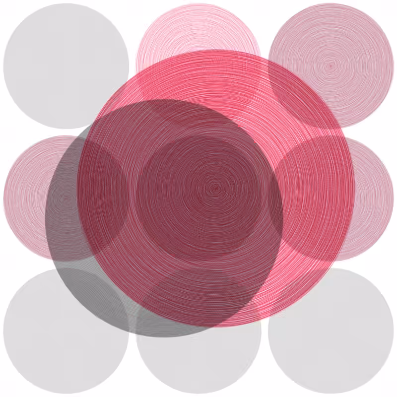 Brushed Circles #139