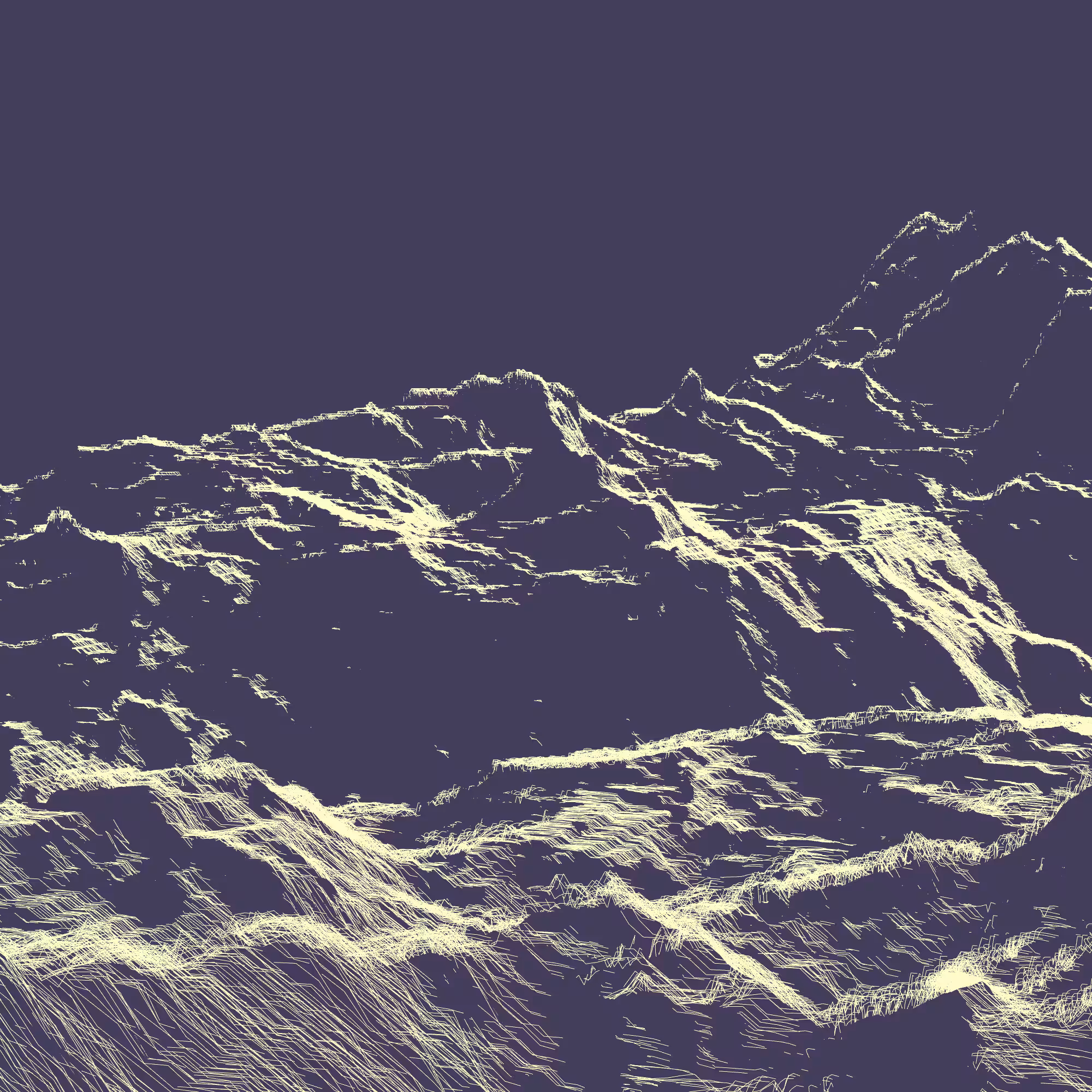 Ridge Scribbles #151