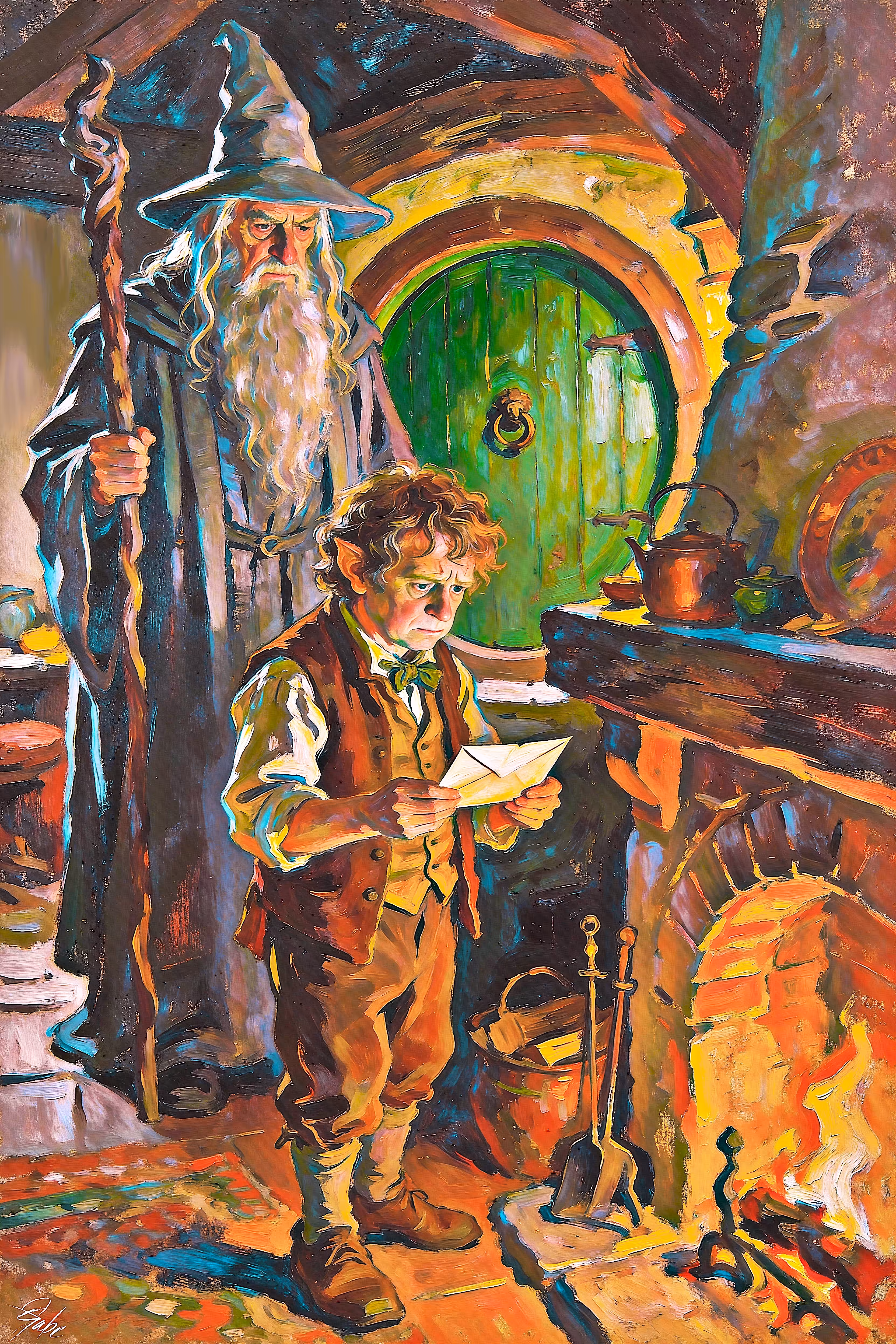 "Bilbo's Departure" #006