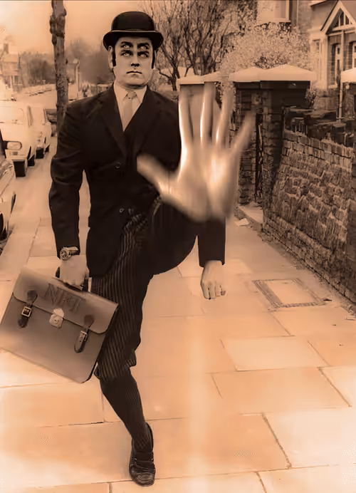 Silly High Five Sir Teabag