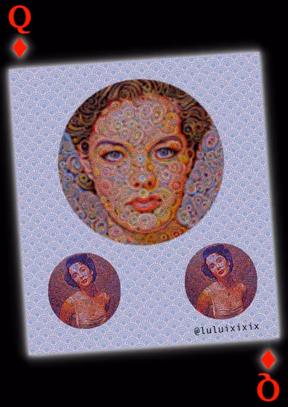 NFT CARDS QUEEN TRIBUTE TO LULUXXX