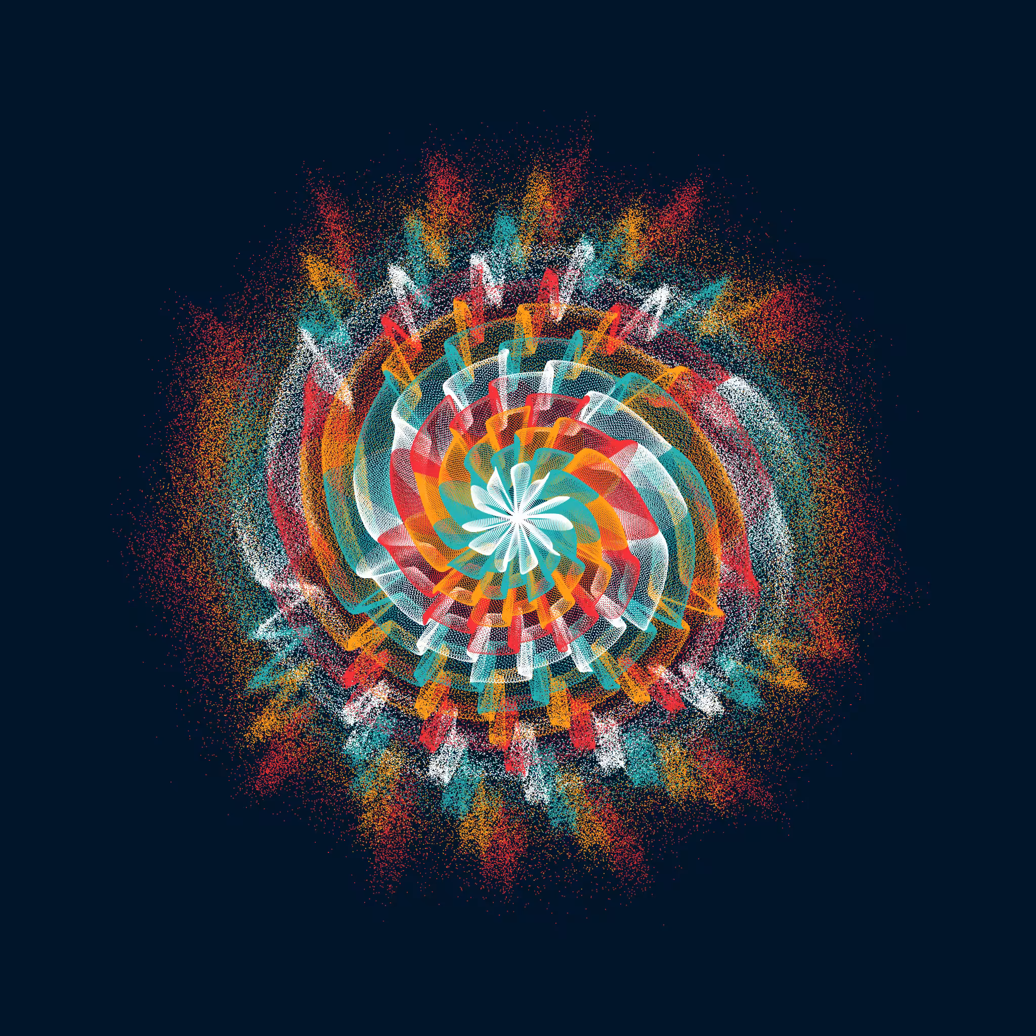CIRCULAR MURMURATIONS #9