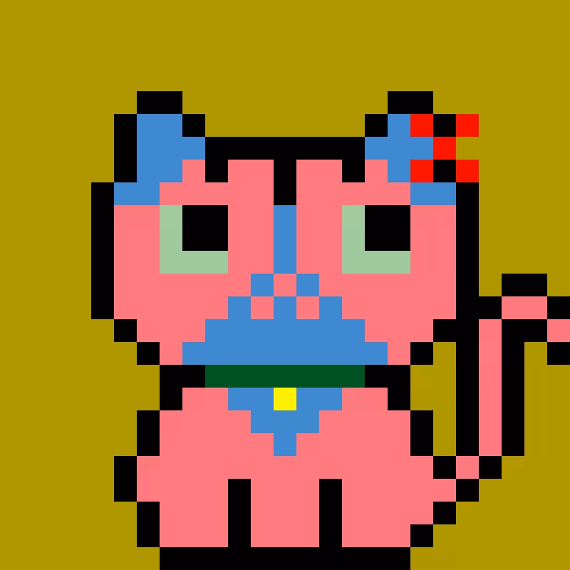 pixel cat #5