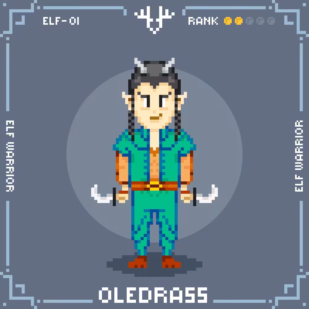 Fantastic War#004 : Elf#01 : OLEDRASS