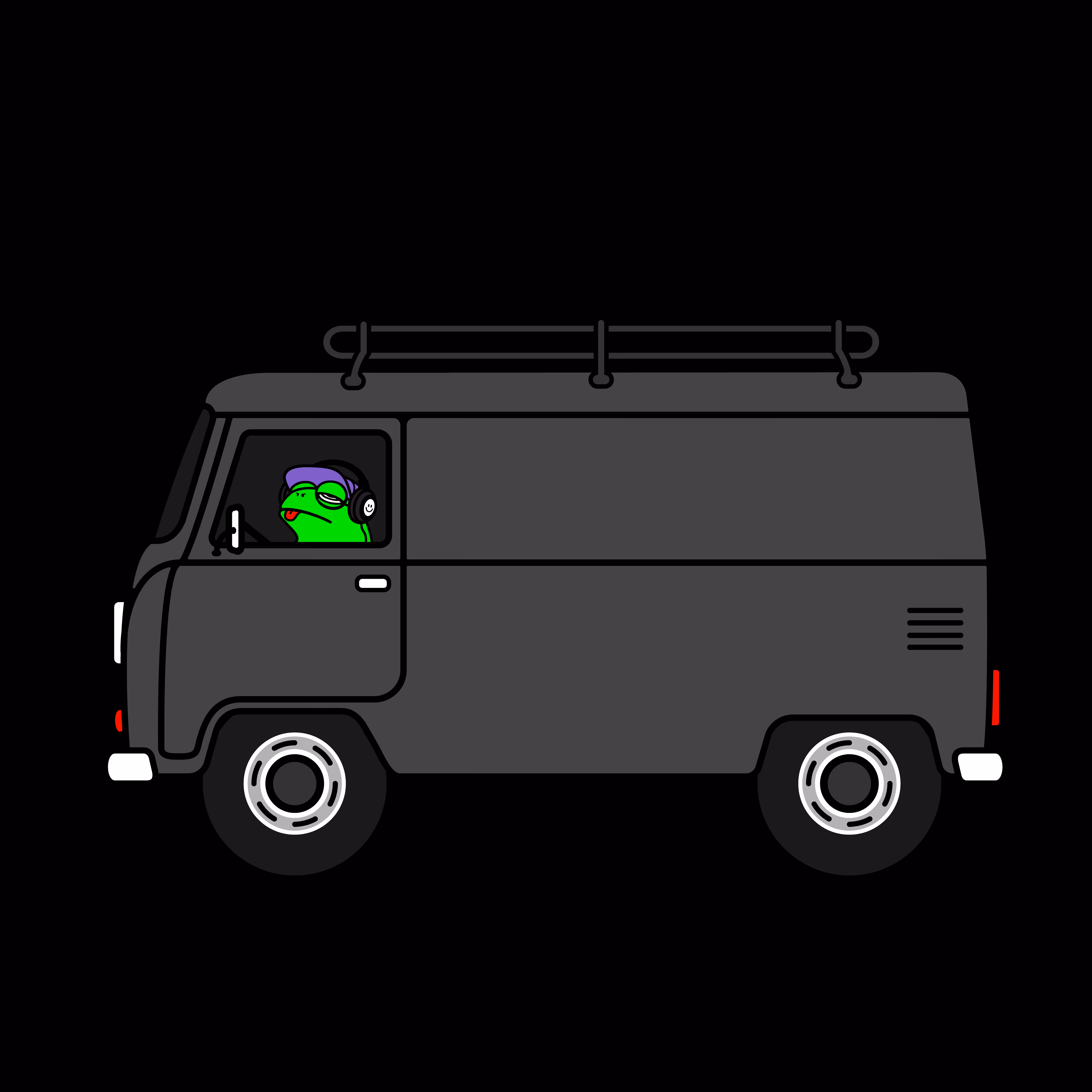 Lazy Frogs On The Road #076