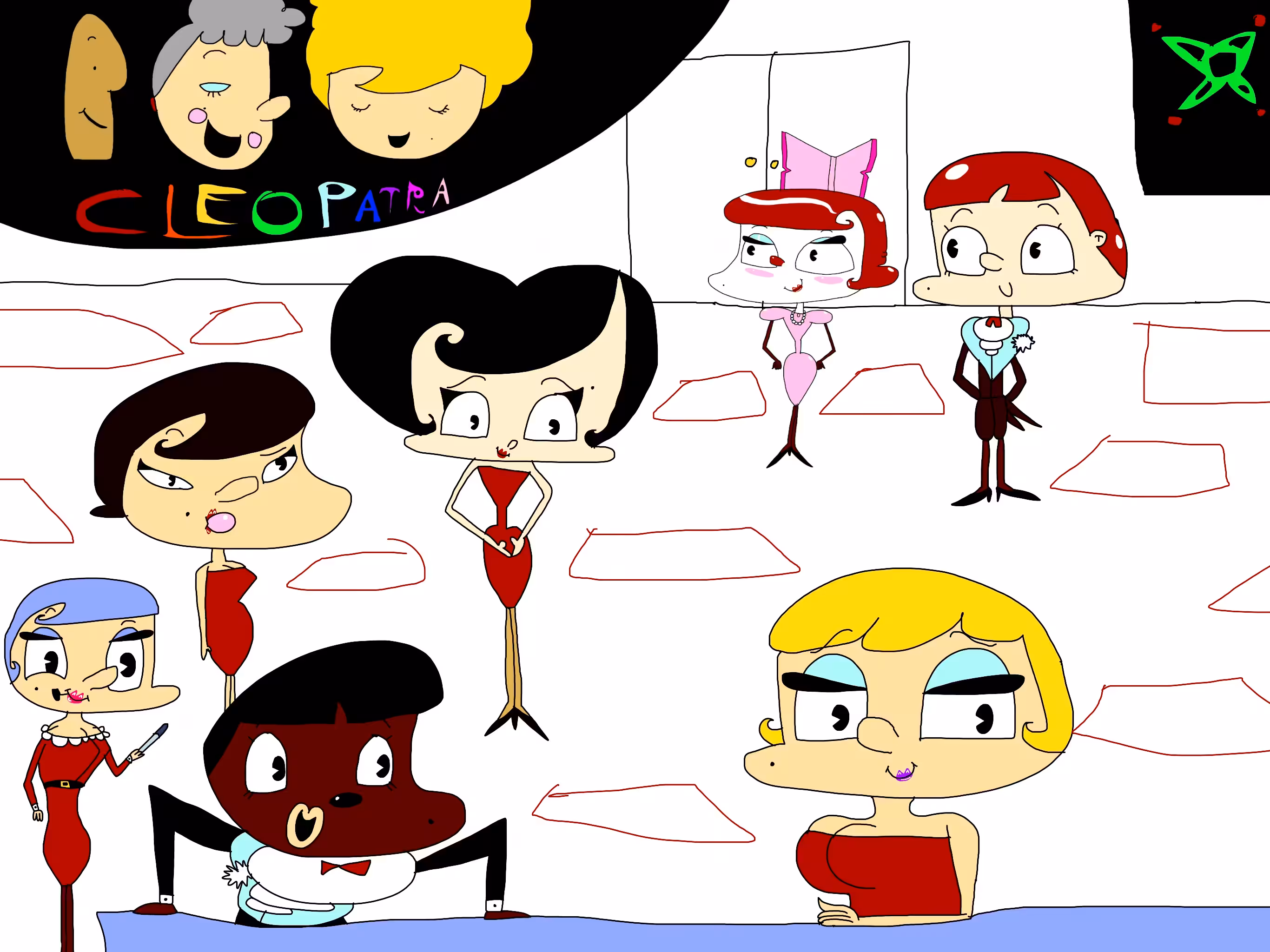 #15 Cleopatra and her friends