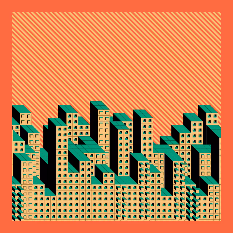 Cube City - Upside Down #29