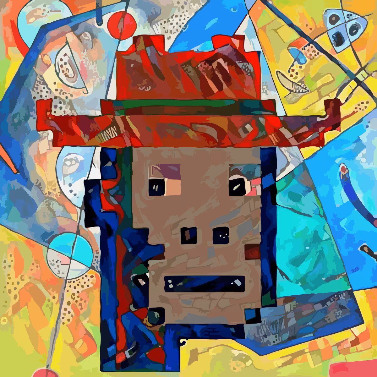 KandinskyPunks: Kandinsky Punk #066